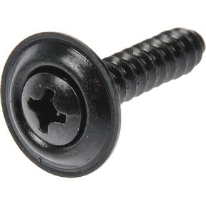 Dorman 961-201D Trim Screw - Black - No.10-16 X 1 In., 5 Pack Universal Fit