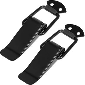 Universal Car Bumper Security Hook Lock Clips Quick Release Hook Clips for Car Trunk Quick Release Fasteners for Trunk Bumpers Fenders 105x33mm 2pcs Auto Replacement Parts