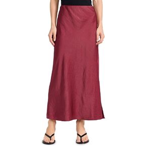 Madewell Women's Solana Pull On Slip Maxi Skirt