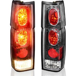 DWVO Tail Light Assembly Compatible with Hardbody D21 1986-1994 Hardbody Pickup 1995 1996 1997 Tail Lights Replacement Tail Lamps