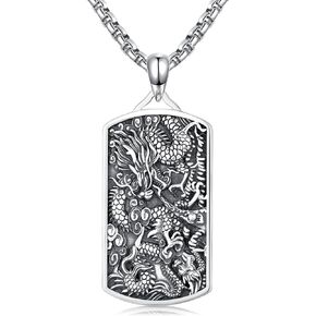 Sword Necklace Sterling Silver Rose Sword Pendant Gothic Necklace Medieval Jewelry for Women Men in Kuwait