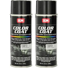 SEM 15013, Landau Black, Color Coat Vinyl Paint