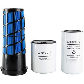 30-00471-20 Filter Maintenance Service Kit 30-00463-00 30-01090-05 Compatible with Carrier Reefer 7300 7500 Reefer Unit Filter Kit P611858 1559418 FF5301 LF9028 DBL7349