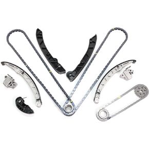 Timing Chain Kit Fit for Land Rover LR4 2014-2016, for Land Rover Range Rover Sport 2014-2019, for Jaguar F-Type, for Jaguar F-Pace, for Jaguar XF 3.0L V6 SC Engine Replace# LR051008 LR072638 LR051011 LR051012
