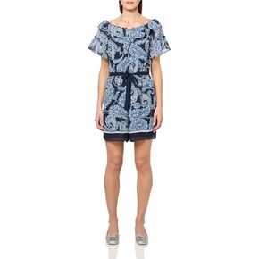 Tommy Hilfiger Women's Sleeveless Paisley Print Jumpsuit