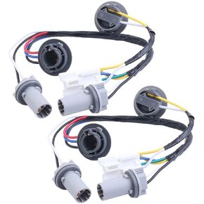 OCESTORE 2pcs 92450-3Q000 Taillight Wiring Harness Rear Lamp Socket Wire Compatible with 2011-2014 Sona ta 924503Q000