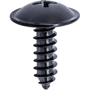 Rexka 10pcs Bumper Cover Under Cover Grill Tapping Screw for Hyundai Kia 1249305167E 12493-05167E 12493-05167-E