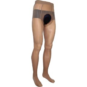 Mona's Choice Oil Shine Mens Trouser Tights/Mens Pantyhose