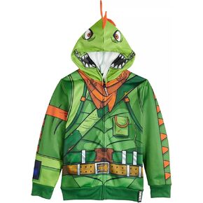FORTNITE Boys' Officially Licensed Rex Hooded Costume Jacket