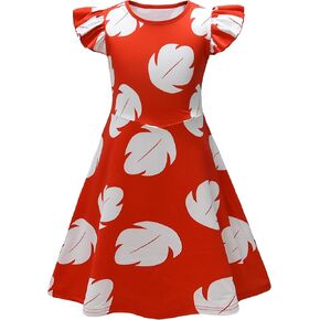 AOVCLKID Girls Princess Costume Birthday Party Dress Halloween Cosplay Outfits