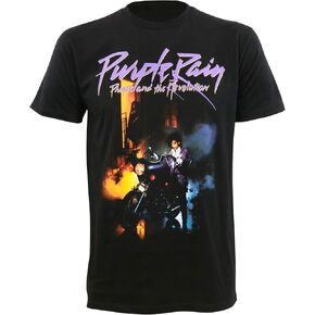 Prince Purple Rain Men's Unisex T-Shirt Black