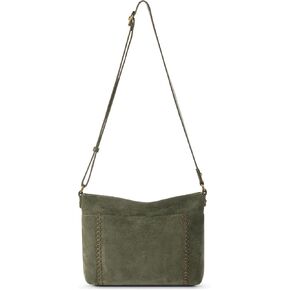 The Sak Melrose Crossbody Purse - Premium Leather Women's Handbag for Everyday & Travel - Cross Body Bag With Zipper Closure