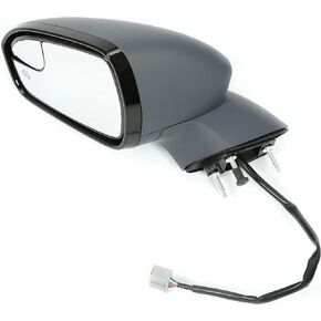 HECASA Power Mirror Left Compatible with 2013-2016 Ford Fusion Heated Manual Folding Mirror Replacement for DS7Z17683LAPTM DS7Z17683BA-PFM DS7Z17683BAPTM-PFM