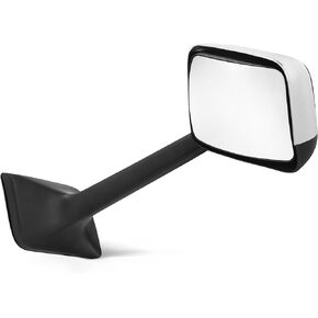 YITAMOTOR Hood Mirror Right Passenger Side Compatible with International LT Truck Side Mirror Manual Adjustable Chrome Replacement