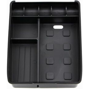 Center Console Organizer Compatible with Toyota Highlander 2008 2009 2010 2011 2012 2013 Interior Middle Armrest Storage Box Holder Tray