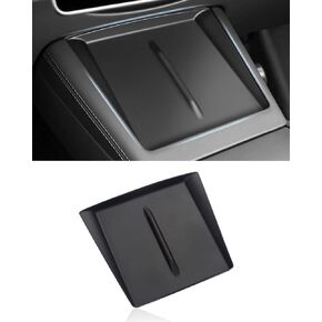Model 3 Centre Control Wireless Charging Mat，Center Console Wireless Charger Pad Compatible with Tesla Model 3 2024 2025