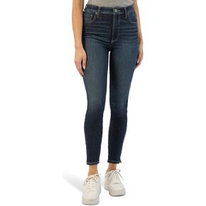 KUT from the Kloth Connie High-Rise Fab AB Ankle Skinny Side Slit in Hero
