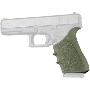 Hogue HandAll Beavertail Rubber Grip Sleeve for Glock 17, 18, 19X, 20, 21, 22, 24, 31, 34, 35, 40, 41, 45, 47 (Gen 1, 2 & 5), Black - 17020