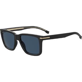 HUGO BOSS BOSS 1598/S 807 Black 55/17/145 Men's Sunglasses, 807 cm, 55/17/145