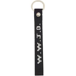 WWJD Keychains Wristlet Handmade Braided What Would Jesus Do Keychain for Women Men