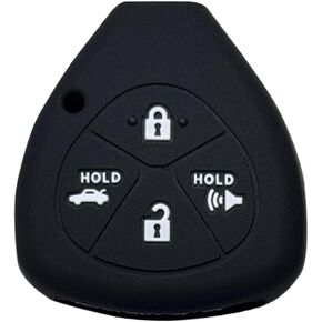 Key Fob Cover for Toyota Camry: 4 Buttons Key Fob Case Fit for Toyota Avalon Camry Corolla Scion FR-S 2007-2014丨Remote Protector HYQ12BBY 1511A-12BBY 89070-12380 89070-42670 GQ4-29T丨 (Pink)