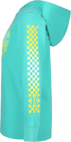 Long Sleeve Hooded Graphic T-Shirt in Saudi Arabia