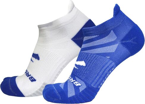 Brooks Ghost Lite No Show Socks I Performance Running, Comfort Fit with Arch Support for Men & Women (2-Pack Set) in Saudi Arabia