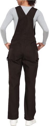 wantdo Bib Overall for Women Relaxed Fit Cotton Jumpsuit Work Pants with Adjustable Straps Regular and Petite Sizes in Kuwait