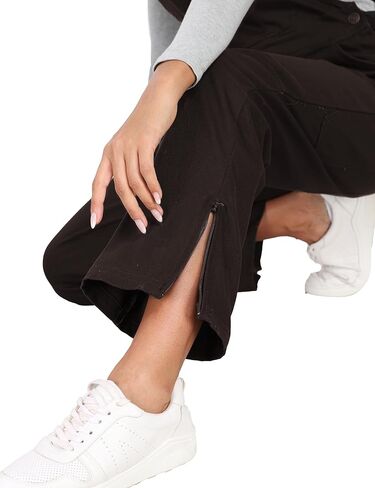 wantdo Bib Overall for Women Relaxed Fit Cotton Jumpsuit Work Pants with Adjustable Straps Regular and Petite Sizes in Kuwait