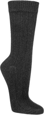 Leo Design 2X Cashmere & Merino Wool Dress Socks for Women, Breathable, Fine Cashmere, Thermal & Warm. in Saudi Arabia