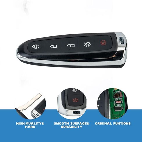 Car Key Fob Replacement for 2013-2016 Focus SE and Titanium 2017-2019 Escape 2015-2017 Focus BEV Smart Key M3N5WY8609 (1) in Saudi Arabia