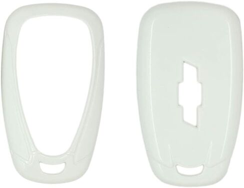 SEGADEN Paint Metallic Color Shell Cover ABS Hard Case Holder Compatible with CHEVROLET Smart Remote Key Fob 2 3 4 5 6 Button SV0654 Red in Saudi Arabia