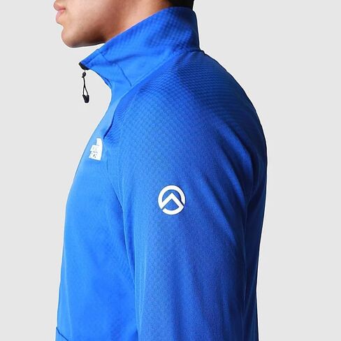 قميص The NORTH FACE الرجالي من سلسلة Summit FUTUREFLEECE LT بنصف سحاب (الولايات المتحدة، Alpha، Medium، Regular، Regular، Standard، TNF Blue) in Saudi Arabia
