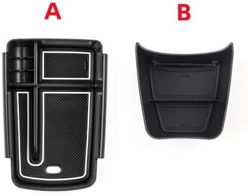 YOUTOOCAR Armrest Storage Box Organizer Center Console Tray Compatible with Chevrolet Trax 2024-2025 Accessories (A) in Kuwait