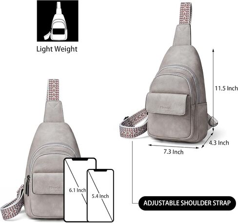 Sling Bag Crossbody Bags for Women Fanny Packs for Women Chest Bag for Work Shopping in Saudi Arabia