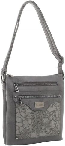Liz Soto Jessica Cross Body Purse Women - Medium-Size Vegan Purses, Trendy Shoulder Bag Handbag with Adjustable Strap in Saudi Arabia