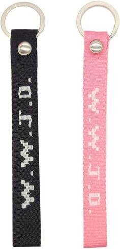WWJD Keychains Wristlet Handmade Braided What Would Jesus Do Keychain for Women Men in Saudi Arabia