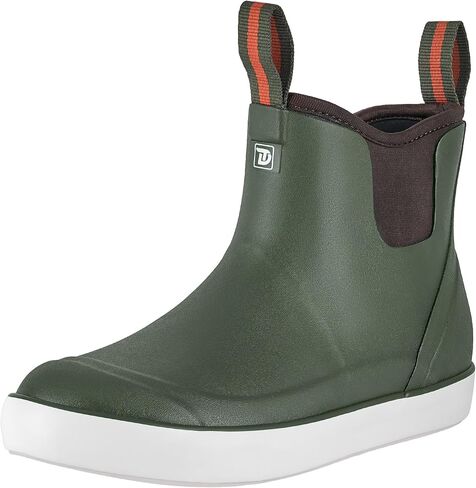 Trudave Women's Deck Boots, Anti-slip Ankle Rain Boot for Women Fishing Boots Waterproof Rubber Garden Shoes for Fishing, Farming & Outdoor Work, Size 6-11 in Saudi Arabia