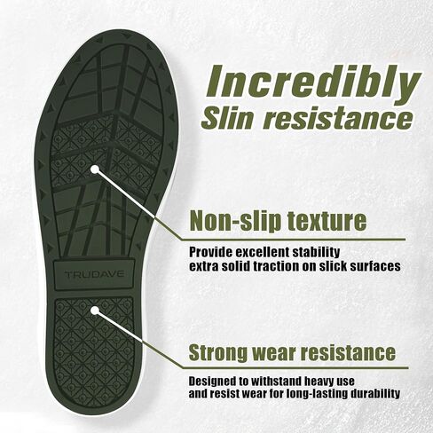 Trudave Women's Deck Boots, Anti-slip Ankle Rain Boot for Women Fishing Boots Waterproof Rubber Garden Shoes for Fishing, Farming & Outdoor Work, Size 6-11 in Saudi Arabia