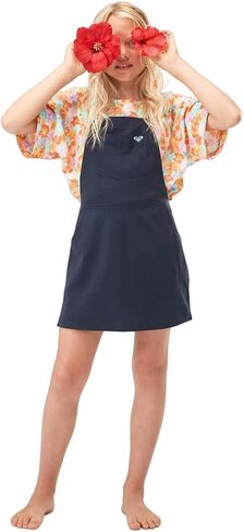 Roxy Girls' Sunset Waves Overall Dress in Saudi Arabia