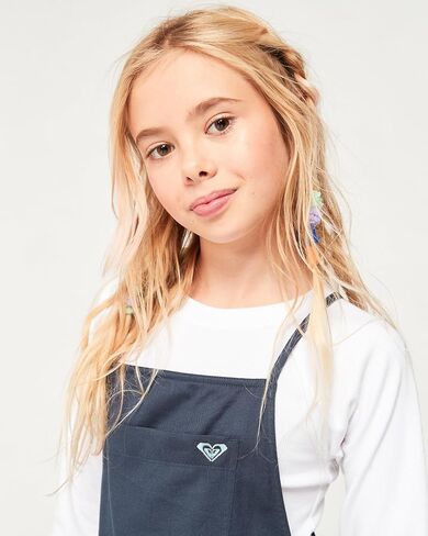 Roxy Girls' Sunset Waves Overall Dress in Saudi Arabia