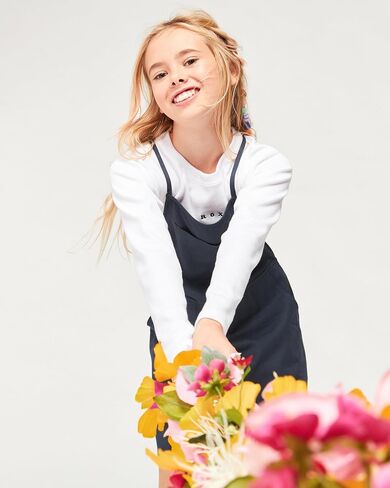 Roxy Girls' Sunset Waves Overall Dress in Saudi Arabia