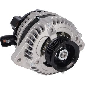 12V 130A Alternator Fit for Honda Civic 2006 2007 2008 2009 2010 2011 1.8L L4,CW 6-Groove Pulley,Replace for 31100RJAA01