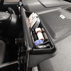 Dashboard Storage Organizer Tray Compatible with Chevy Colorado/GMC Canyon 2023 2024 2025 Accessories, Dash Board Storage Tray Behind Screen Colorado Armrest Accessories Dash Mounted