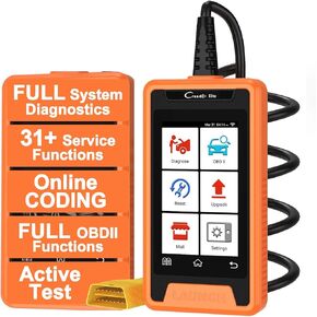 Launch Creader Elite Code Reader, Bi-Directional Scan Tool for Audi, Full System Diagnostic Scanner, 31+ Services, Online Coding, AutoVIN, WiFi Update