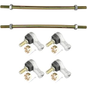 Tie Rod Set Compatible with Honda Fourtrax 250 TRX250 1985 1986, 2 Set