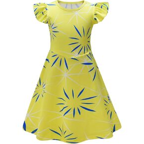AOVCLKID Girls Princess Costume Birthday Party Dress Halloween Cosplay Outfits