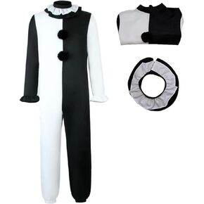 Art the Clown Costume the Clown Cosplay Halloween Halloween Jumpsuit Costume Full Set
