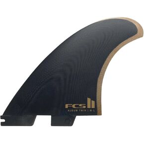 FCS 2 Album Twin+1 PG Twin Fin Set Black-Gold M-L