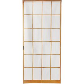 Noren Japanese Style Doorway Curtain with a Picture of Shoji Husuma Printed on it (Pattern2)